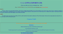 Desktop Screenshot of clgupta.com